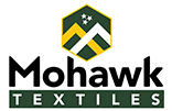 A logo of mohawk textile company